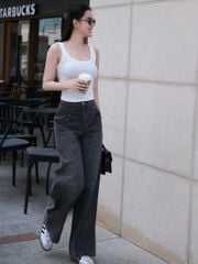 Áo Thun Gân 2s Cổ U