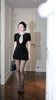 Đầm Kim Sa Viền Đá Khoét Ngực
