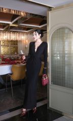 Đầm Thun TD Xoắn Eo