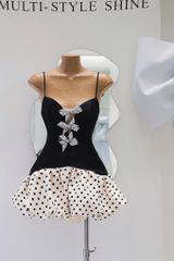 Đầm Bí Xoè 2S Kèm Nơ