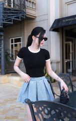 Áo Thun Trơn Viền Màu