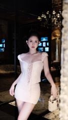 Set Áo Đan Dây Tà Nhọn