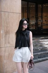 Áo Babydoll Cột Nơ Sau SN