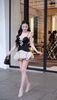 Đầm Bí Xoè 2S Kèm Nơ