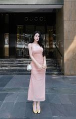 Đầm Lưới Yếm Đuôi Cá