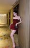 Đầm Cup Kim Sa Kết Bông