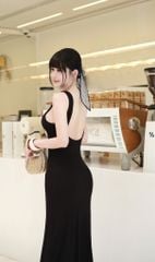 Đầm Thun Cổ U Đuôi Cá