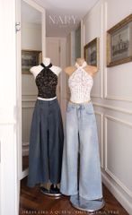 Áo Yếm Ren Nền Hoa