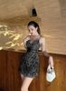 Body Lưới Nhũ Đính Lông