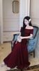 Đầm Len Xoắn Bẹt Vai