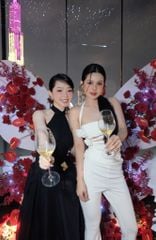 Set Áo Dây Đính Hoa Quần Loe