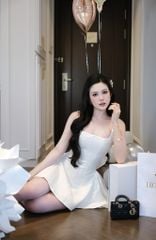 Đầm Trơn 2S Kèm Nơ