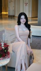 Đầm Lưới Yếm Đuôi Cá