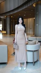 Đầm Lưới Yếm Đuôi Cá