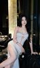 Đầm Thun Khoét Ngực Liền Đá