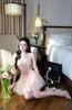 Đầm Lưới Ren Kết Nơ