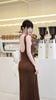 Đầm Thun Cổ U Đuôi Cá