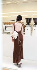Đầm Thun Cổ U Đuôi Cá