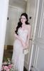 Đầm Ren Nền Hoa Đuôi Cá