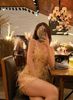 Body Lưới Nhũ Đính Lông