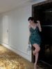 Body Lưới Nhũ Đính Lông