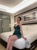 Body Lưới Nhũ Đính Lông