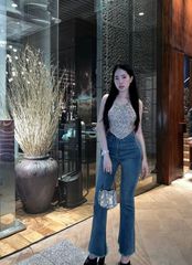 Áo Yếm Lưới Đính Đá