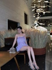 Đầm A Lông Vũ