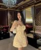 Đầm Ren Hoa Kết Cườm