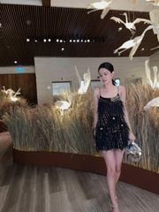 Đầm A Lông Vũ