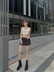 Áo Thun Yếm Xoắn Sau