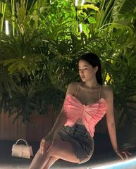 Áo Bướm Xếp Li