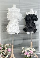 Đầm Bông Hoa Cắt Nhọn