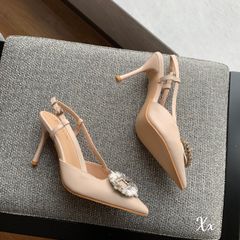 Guốc Cao Gót Mũi Nhọt