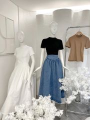 Chân Váy  Kaki Bảng V