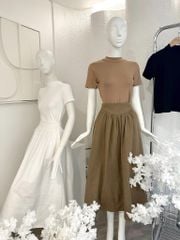 Chân Váy  Kaki Bảng V