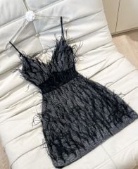 Body Lưới Nhũ Đính Lông