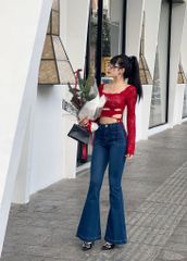 Áo Ren Hoa TD Cột 2 Bên