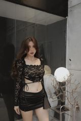 Áo Ren Hoa TD Cột 2 Bên