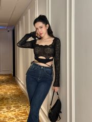 Áo Ren Hoa TD Cột 2 Bên