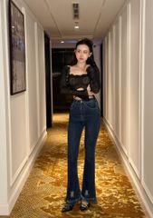 Áo Ren Hoa TD Cột 2 Bên