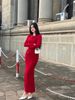 Đầm TD Cổ Tròn 2 Khoen