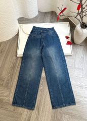 Quần Jean Bias Wide Legs
