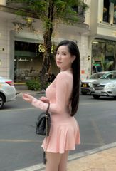 Đầm Trơn TD Áo Yếm Trong