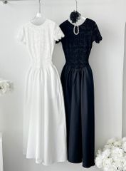 Đầm Tay Con Nhung Tùng Kate