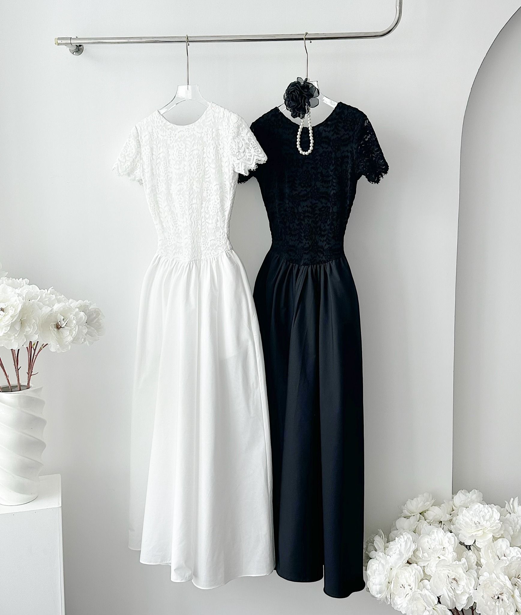 Đầm Tay Con Nhung Tùng Kate