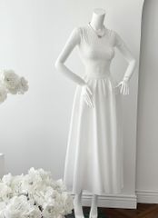 Đầm Tay Con Nhung Tùng Kate
