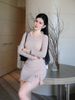 Đầm Viền Bèo Khoét 1 Vai