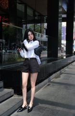 Áo Sơ Mi Cổ V