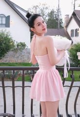 Đầm Cột Yếm Khoen Ngực